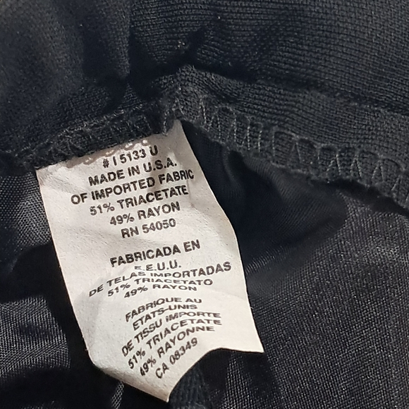 Lauren Ralph Lauren Black Pleated Midi Skirt - Size 14 Like New - Picture 9 of 12